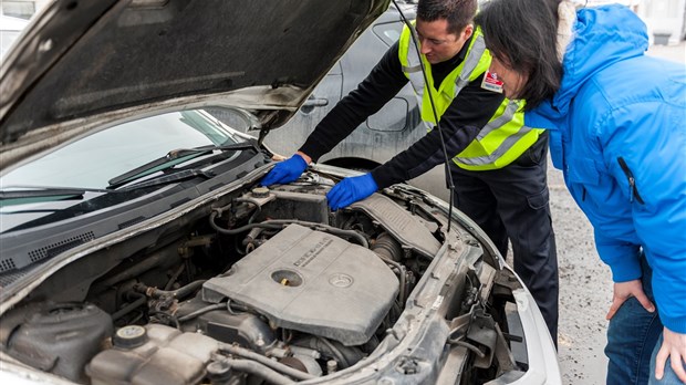 Janvier a été le plus gros mois en assistance routière depuis 28 ans pour CAA-Québec