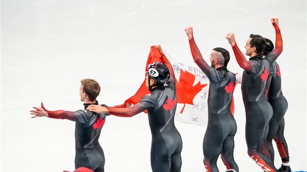 Charles Hamelin a disputé la dernière course olympique de sa carrière. 