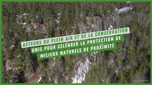 Acteurs du plein air et de la conservation unis pour célébrer la protection de milieux naturels de proximité.