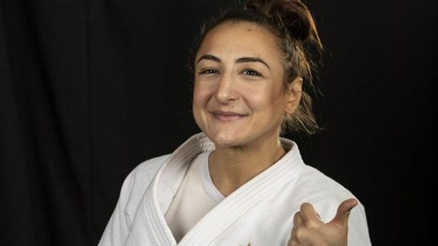 Ecaterina Guica à la retraite, mais encore près des tatamis