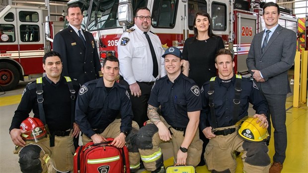Début de l’implantation du service des pompiers premiers répondants