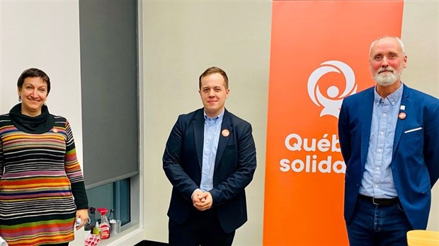 Karine Cliche et Guillaume Lajoie représenteront Québec solidaire dans  deux circonscriptions de Laval