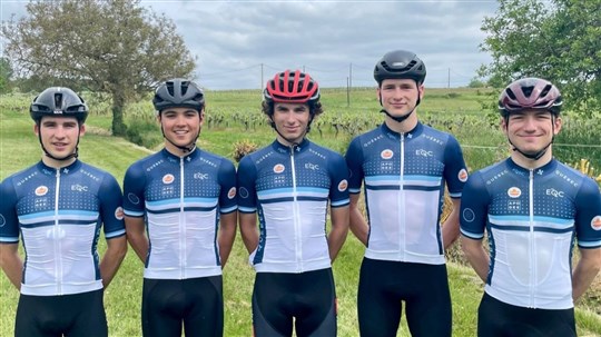 L’équipe du Québec de cyclisme sur route prête pour le Tour de Gironde