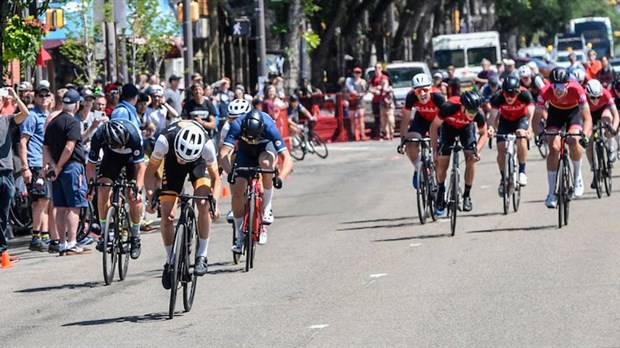 Les cyclistes Québécois quittent Edmonton avec le sentiment du devoir accompli