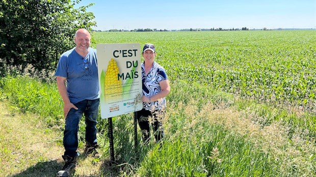 Cet été, les producteurs de grains Montérégie-Ouest s’affichent sur les pistes cyclables