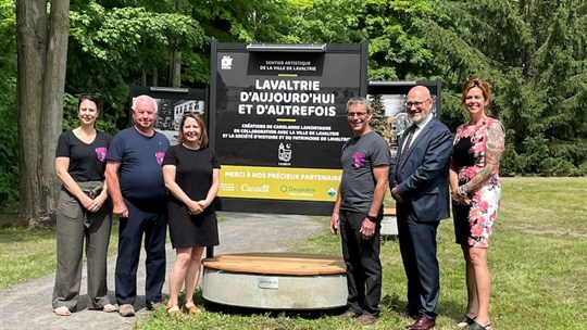 Le nouveau sentier artistique de Lavaltrie, un musée à ciel ouvert