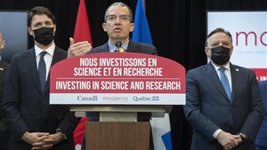 Moderna s'implantera à Laval pour sa nouvelle usine de vaccins
