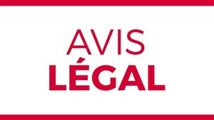 Avis Légal