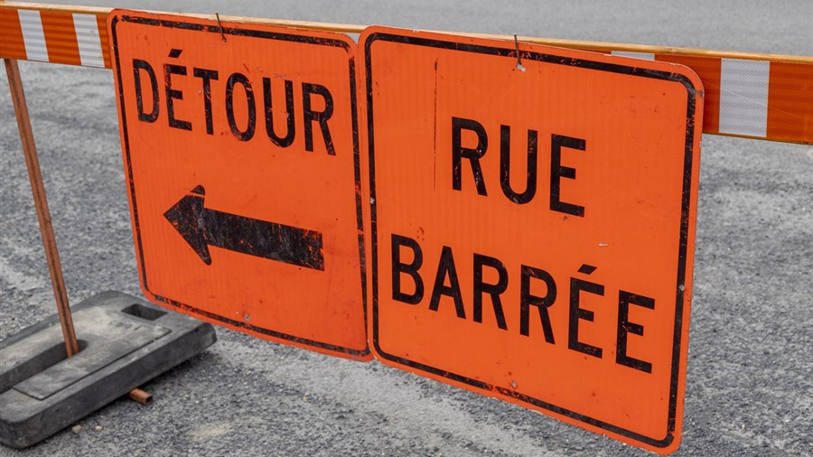 Travaux de réparation sur le pont Vachon à Laval et Boisbriand