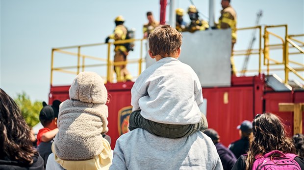Rencontres et découvertes à la Grande Fête des pompiers de Laval 