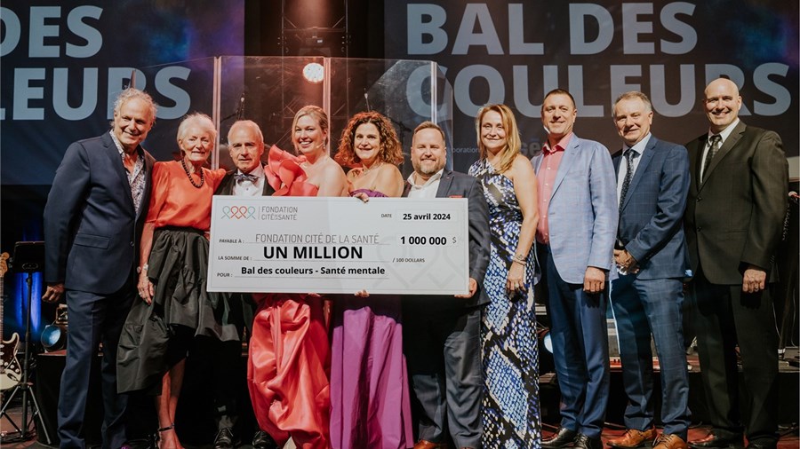 Un million de dollars recueillis pour la Fondation Cité de la Santé de Laval