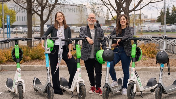 Offre bonifiée pour les trottinettes électriques en libre-service à Laval