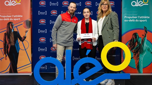 Deux joueurs de hockey lavallois reçoivent une bourse 