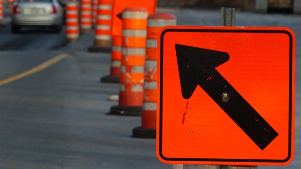 Fermetures de nuit sur l'autoroute 13 Nord