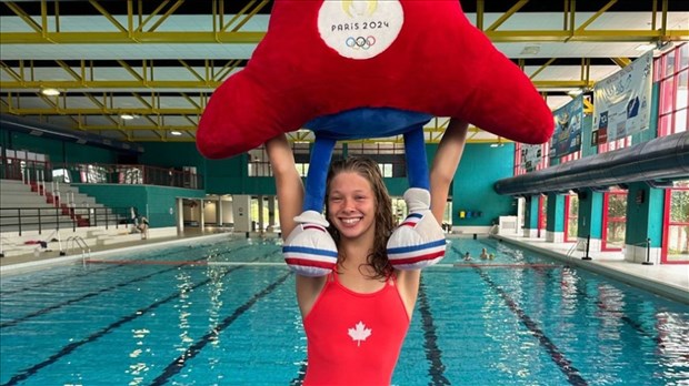 Le parcours olympiques d'Audrey Lamothe se poursuit au sixième rang