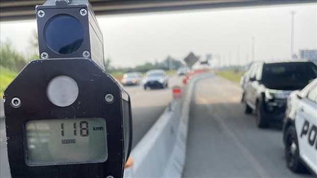 Il roule 118 km/h dans une zone de 50 km/h à Laval