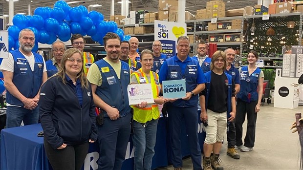 La Fondation RONA aidera quatre OBNL de Laval