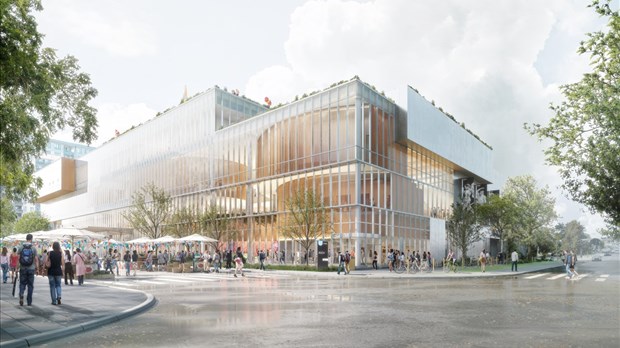 Début des travaux de la bibliothèque centrale et centre de création artistique professionnelle