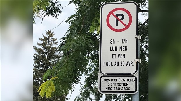 Stationnement sur rue : retour des restrictions lors des jours d’opérations
