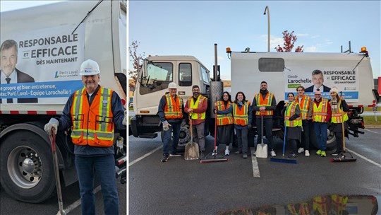Claude Larochelle dénonce l'état de dégradation de l’entretien municipal