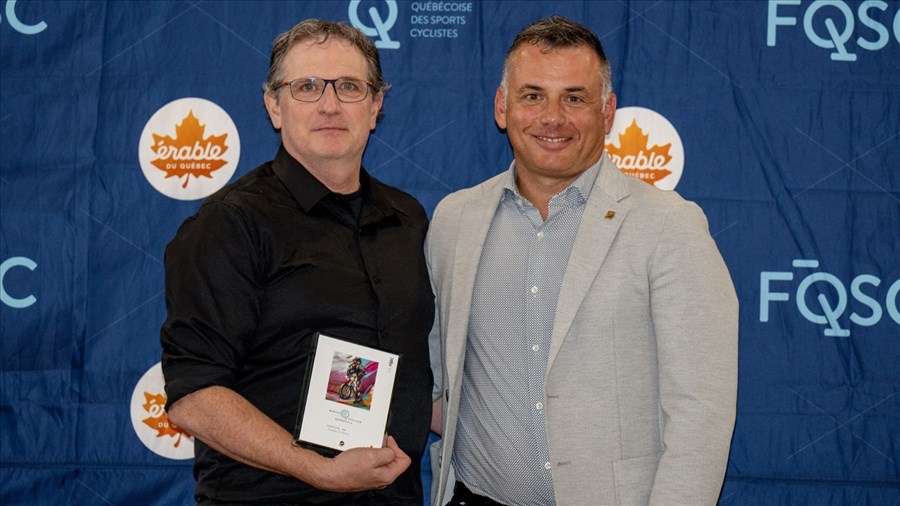 Un Lavallois récompensé au dernier Mérite Cycliste Québécois 