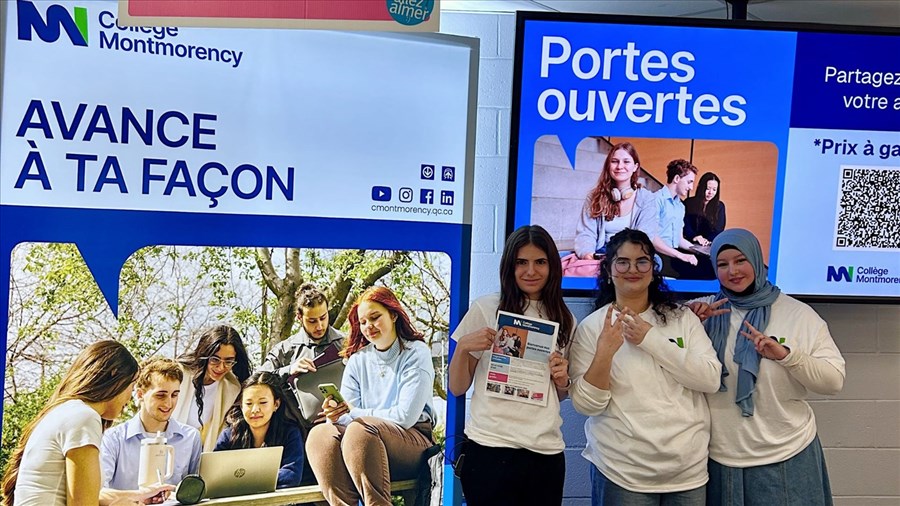 Des milliers d'élèves du secondaire visitent le Collège Montmorency 