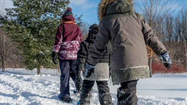 Lancement des activités hivernales dans les bois de Laval