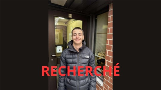 Appel à la population pour retrouver Jérémy Campeau, 14 ans de Joliette