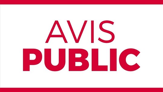 Avis public 