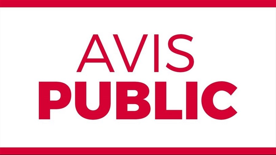 Avis public 