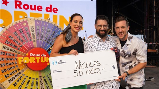 Un Lavallois remporte 50 000 $ à l’émission Roue de fortune