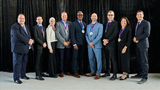 Les premières médailles de l’Ordre de la Ville de Laval décernées