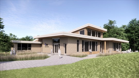 Un nouveau pavillon d’accueil au bois de l’Équerre à Laval