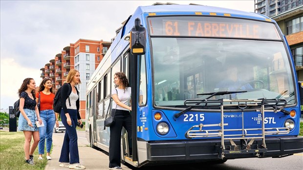 La Société de transport de Laval offre ce samedi le transport à 1 $