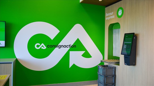 Ouverture d’un lieu de retour Consignaction+ à Laval