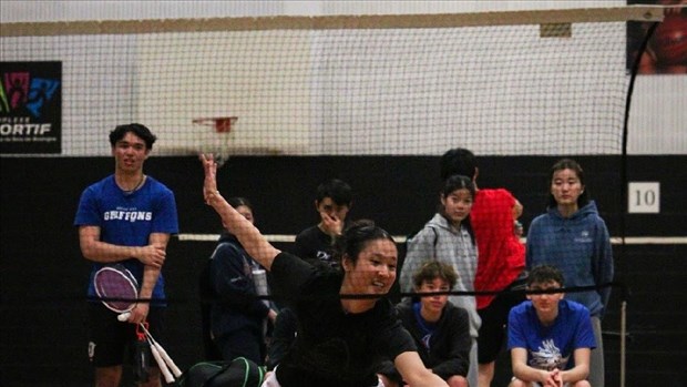 Une bourse de 4 000$ pour une joueuse de badminton de Laval 